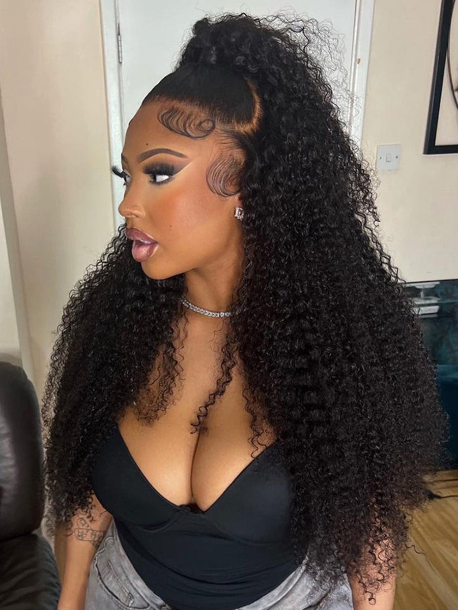 Explosive Everything 7x7 HD Lace Front Wigs Ready To Go Kinky Curly