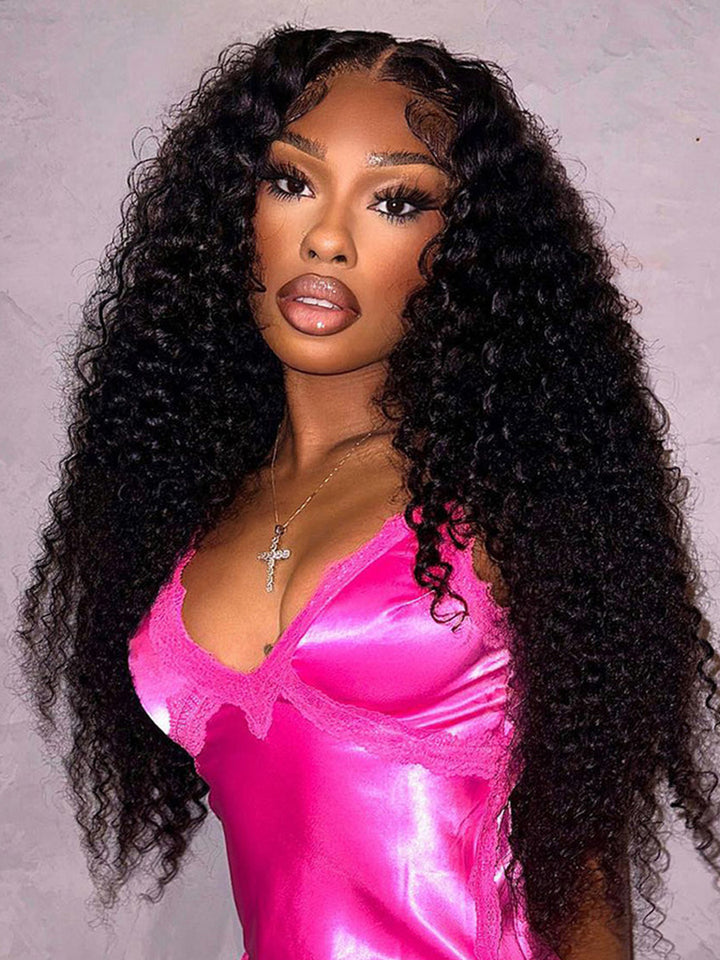 Explosive Everything 7x7 HD Lace Front Wigs Ready To Go Kinky Curly